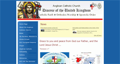 Desktop Screenshot of anglicancatholic.org.uk